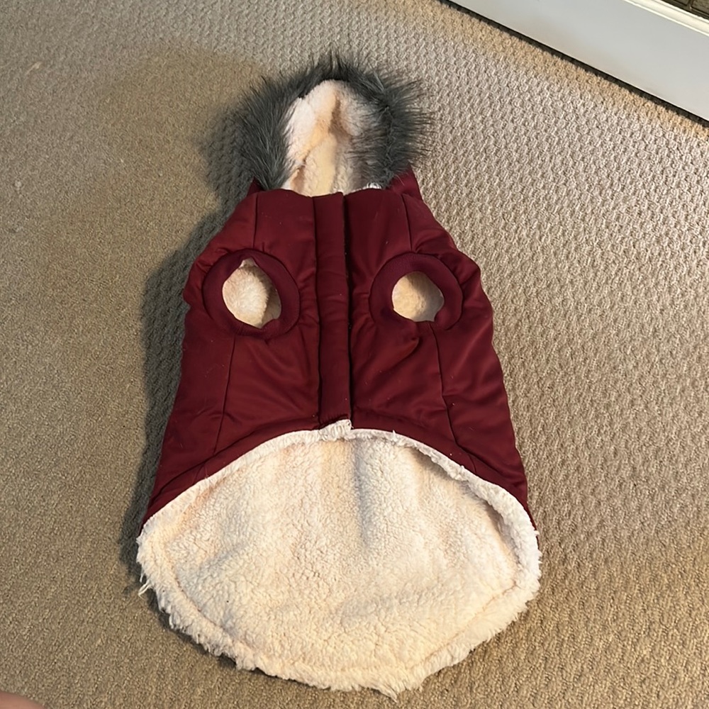 Dog winter jacket, Brave Bark, size xl (fits medium/large)